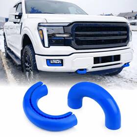Mitanluxi 11222024 Tow Hook Covers Compatible With 2004-2018 2019 2020 2021 2022 2023 2024 Blue