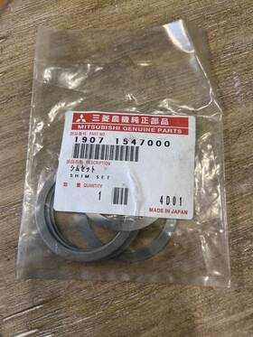 Mitsubishi 19071547000 Mahindra Transmission Shim Set Liner T 0.2 And 0.6