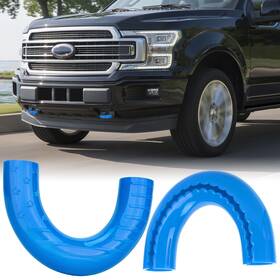 Modelauto Md551112 Tow Hook Covers Compatible With Ford F150 Accessories Blue