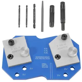 G-qp-2029 Mooncar 68500 Manifold Drill Template Compatible For Ford 4.6l 5.4l 6.8l V10