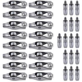 Muco Mcr001 16pcs Rocker Arms Valve Lifter Kit 53021077 53020742ab Compatible Chrysl