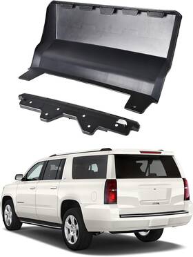 Munirater 1711858 Trailer Hitch Closeout Cover Replacement For 2015-2018 Tahoe Black