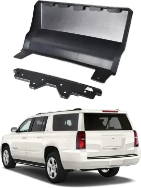 1711858 Munirater Trailer Hitch Closeout Cover Replacement For 2015-2018 Tahoe Black