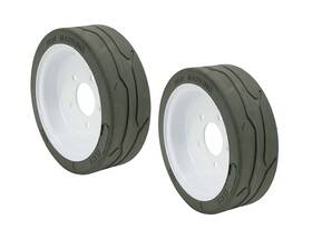 Mytee Products 840223602601 2 Pack Skyjack 158437 Scissor Lift Tires 12 X 4 Plain- Mode