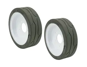 158437 Mytee Products 840223602601 2 Pack Skyjack Scissor Lift Tires 12 X 4 Plain- Mode