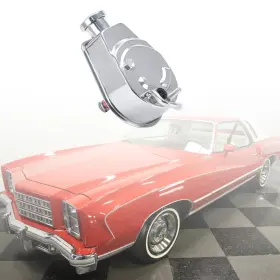 Nbwyh001 Nbwiyqp Chrome Saginaw Power Steering Pump P Series 5/8 Inch Keyway Pulley Shaft Relaceme