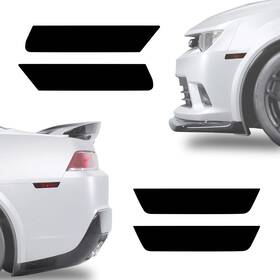 Ndrush Fbarfmp24896 Blackout Side Marker Lights Vinyl Tint Film Precut Overlay Front Rear