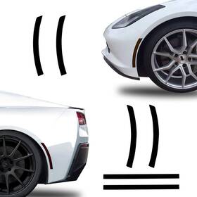 Ndrush Fbarfmp24901 Blackout Side Marker Lights And Reflectors Vinyl Tint Film Precut Overla