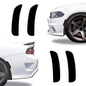 Ndrush Fbarfmp24909 Blackout Side Marker Lights Vinyl Tint Film Precut Overlay Front Rea