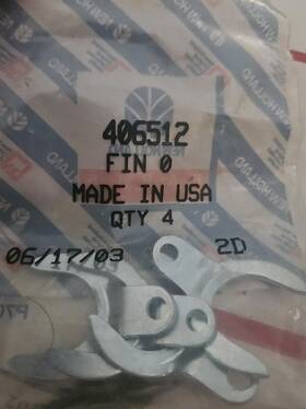 New Holland 406512 Lot Of 4 Valve Guide Retainer Ford Oem Nos Free Shippi