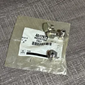 4617973 New Holland Qty 4 Banjo Bolt Genuine Part #