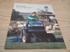 New Holland Gt95 Lawn And Garden Tractors Gt65 Gt75 Gt85 Brochure