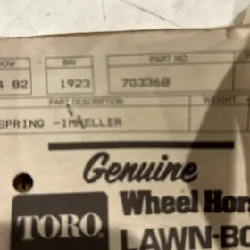 Lb703368 New Holland Genuine Part # 703368 Spring Lb703368 New Holland Genuine Part # 703368 Spring