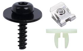 Oautoo Qt001 12sets T30 Engine Splash Shield Guard Undertray Cover Tapping Screws And Gromme