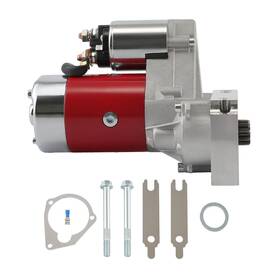 Ohggyqo Lyya86215-htsbbsmfch3334 Starter Motor High Torque Small And Big Block For Chevy K20 4.6l 1967 5.4