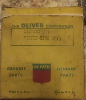 1ms-233 Oliver Corporation Part 6 Set Piston Ring Antique Number 1ms-233 Oliver Corporation Part 6 Set Piston Ring Antique Number