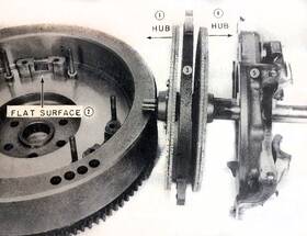Oliver Oc-4-3d Clutch Plate Assembly - 3 Cylinder Oc-4 Oc-46 Crawler Loader Dozer