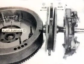 Oc-4-3d Oliver Clutch Plate Assembly - 3 Cylinder Oc-4 Oc-46 Crawler Loader Dozer