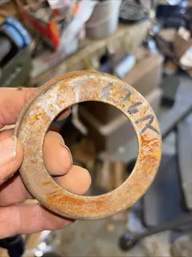Rt676a Oliver Allis Chalmers Mm White Cup