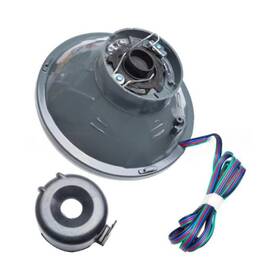 Oracle 6904-003 Lighting Pre-installed 5.75 Inch Red Sealed Beam Headlight Fi