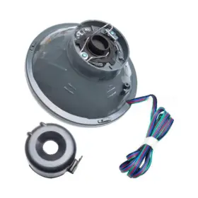 6904-003 Oracle Lighting Pre-installed 5.75 Inch Red Sealed Beam Headlight Fi