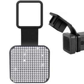 Oucpc Ouchuang-dtg-3 Bling Trailer Hitch Cover With White For Any 2 Inch Receivers- Rubber
