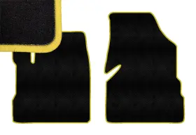 Fl-303059 Partcatalog Yellow Edge Custom Fit Front Carpet Floor Mats Black Compatible With Chevro Fl-303059 Partcatalog Yellow Edge Custom Fit Front Carpet Floor Mats Black Compatible With Chevro