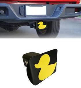 Partlant Rty-002 Custom Trailer Hitch Cover For 2 Inch Towing Rear Receiver Plug Yellow