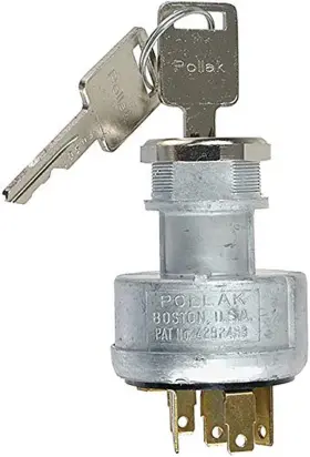 31-191p Pollak 4-position Ignition Switch- Pn Pack Of 1