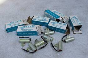 Preferred Electric Pm695 7 Lot - Nos John R Parts Company Fg2176 P5599a Condenser 103-5