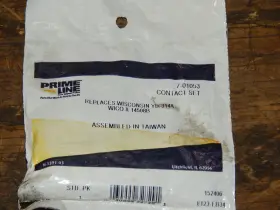Yd-314a Primeline X14508b Contact Points Set Fits Wisconsin Wico