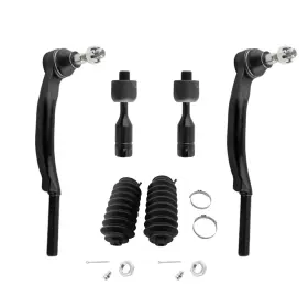 Pk498666 Psrorkeu Suspension Kit Front Inner Outer Tie Rod With Boot For Buick Rainier/ssr Che