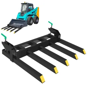 0xpg5arods Ptiohavn Z12l-pho 48 Inch Forks For Tractor Bucket - Debris And Clamp On Pal 0xpg5arods Ptiohavn Z12l-pho 48 Inch Forks For Tractor Bucket - Debris And Clamp On Pal