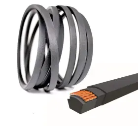 5103929 Qijia B156 5103753 Lawn Mower Tractor Deck Replacement Belt 5/8 Inch X 159 For Ferr