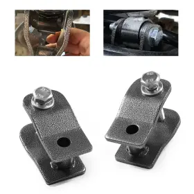 Queencar 763475418328 Steel Front Shock Extension High-strength Raise Suspension Fit For 2005-2019