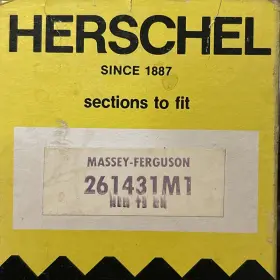 261431m1 R. Herschel Vintage 25 Massey Ferguson Sickle Mower Sections New 261431m1 R. Herschel Vintage 25 Massey Ferguson Sickle Mower Sections New