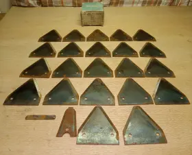 Z5571h R. Herschel 22 Vtg Sickle Mower Blades 3 Inch X 3/16 Fits Deere Smooth Sections Z5571h R. Herschel 22 Vtg Sickle Mower Blades 3 Inch X 3/16 Fits Deere Smooth Sections