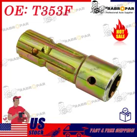 To1-3 Rabropar T353f Pto Shaft Adapter 4-3/4 Inch Female/male 6 Spline 1-1/8 To1-3/8 To1-3 Rabropar T353f Pto Shaft Adapter 4-3/4 Inch Female/male 6 Spline 1-1/8 To1-3/8