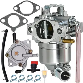 Am109205 Rebuiman Carburetor With Fuel Pump Fit For John Deere Gt242 Lx 172 176 240 17