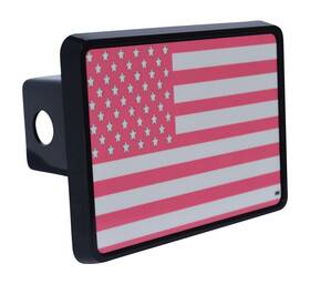 Rogue River Tactical Vv590 Pink Usa American Flag Trailer Hitch Cover 2 Inch