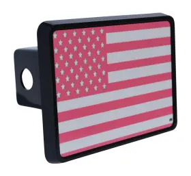 Vv590 Rogue River Tactical Pink Usa American Flag Trailer Hitch Cover 2 Inch