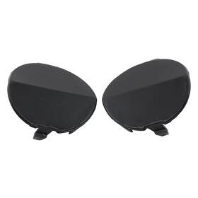 Roneeson Bdts-50-el1-bb Rear Left And Right Bumper Towing Tow Eye Hook Cover Cap For Black
