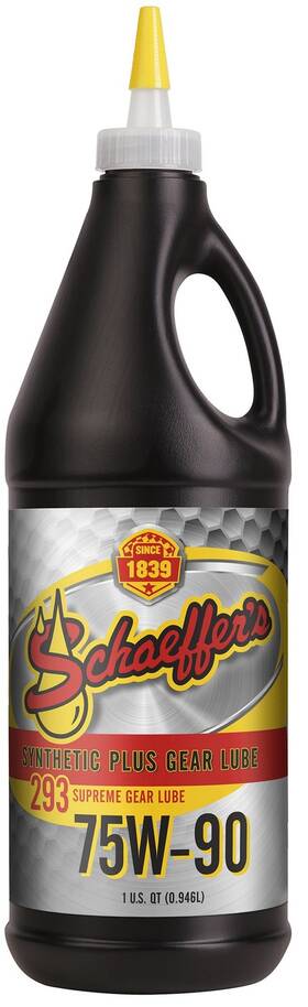 Schaeffer Manufacturing Co 2937590-012s Co. 02937590-012s Supreme Gear Lube Sae 75w-90 1-qua