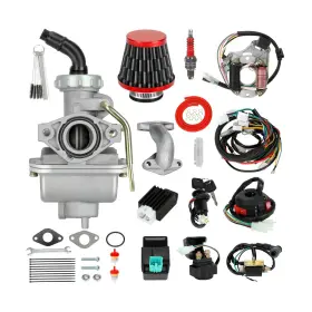 Sh-hyq01-pz20 Shiqinha Pz20 Carburetor Kit And Complete Wiring Harness Compatible With Tao... Fast Ship Sh-hyq01-pz20 Shiqinha Pz20 Carburetor Kit And Complete Wiring Harness Compatible With Tao... Fast Ship