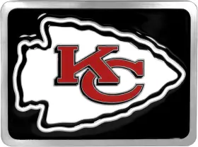 Siskiyou 754603250453 Kansas City Chiefs Nfl Hitch Cover Chrome