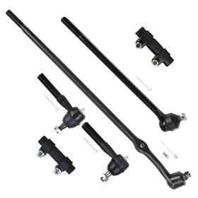 Sosopart 801135-5432-1108453841 6pc Set Front Suspension Kit Tie Rod Adjusting Sleeve Outer And Inner Rod