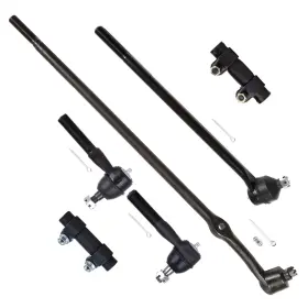 801135-5432-1108453841 Sosopart 6pc Set Front Suspension Kit Tie Rod Adjusting Sleeve Outer And Inner