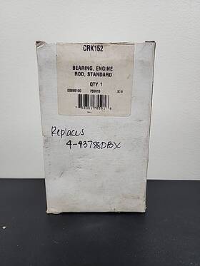 Standard Crk152 International Harvester Rod Bearing Set Tisco Crk152replaces 4-43788dbx