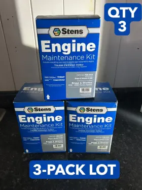 785-533 Stens 5138b 3-pack Engine Maintenance Kit Oil Filter 550e/ex Briggs And Stratton