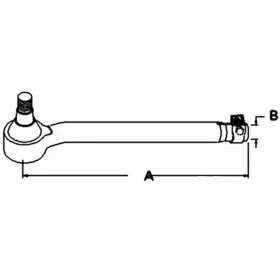 1104-4208 Stevens Lake Parts Rh-long Tie Rod Fits Ford/new Holland Models Listed Below Zp050120